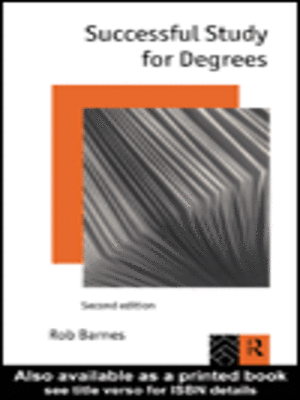 cover image of Successful Study for Degrees